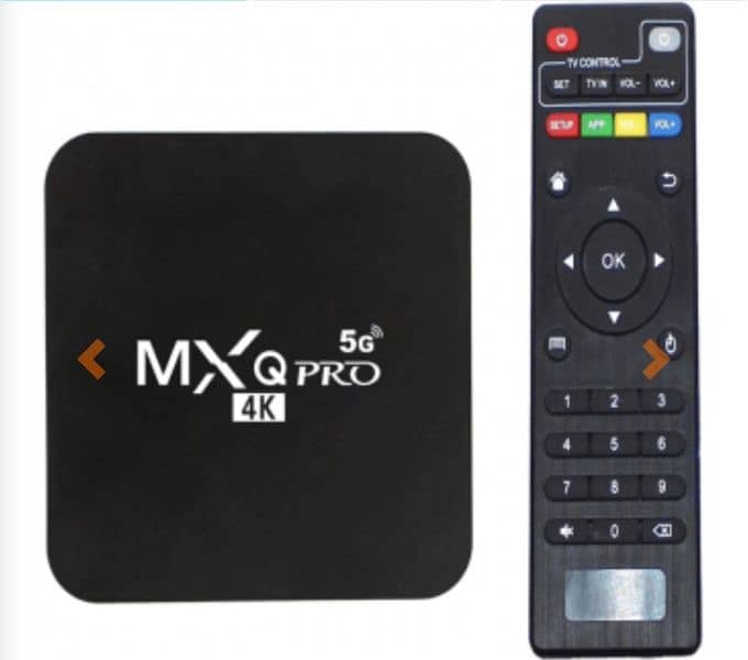 MXQ pro android box ( all world channel live chalta ha  only one year) 0