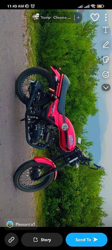 Urgent Sale Hi Speed infinity 150cc 2