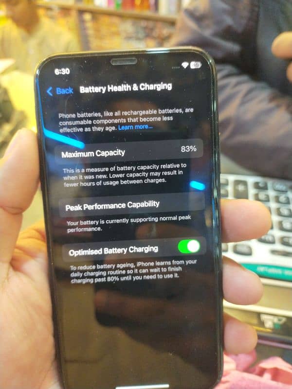 iPhone xs non pta 64gb all ok phone battery health 83 8