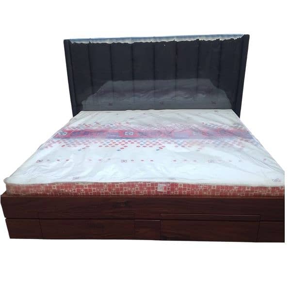 Free Home Delivery King Size Double Bed set/Bedroom Set/03019225195 7