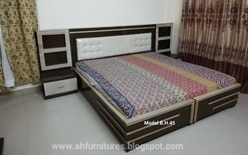 Free Home Delivery King Size Double Bed set/Bedroom Set/03019225195 9