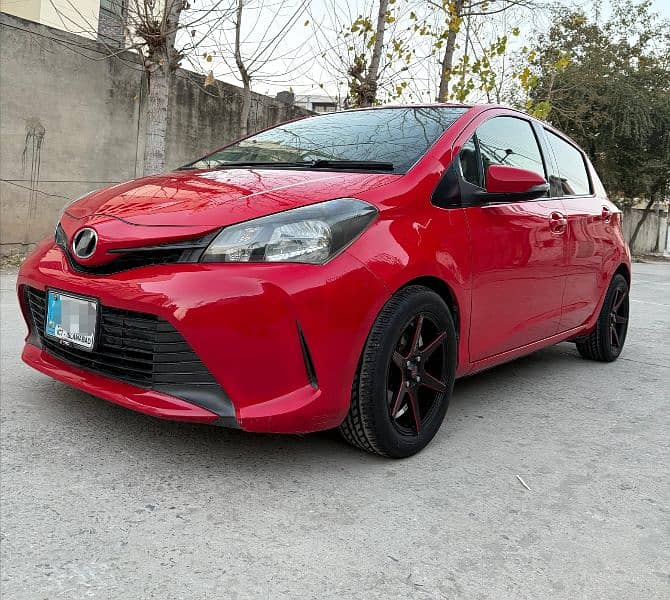 Toyota Vitz 2014 total original 1