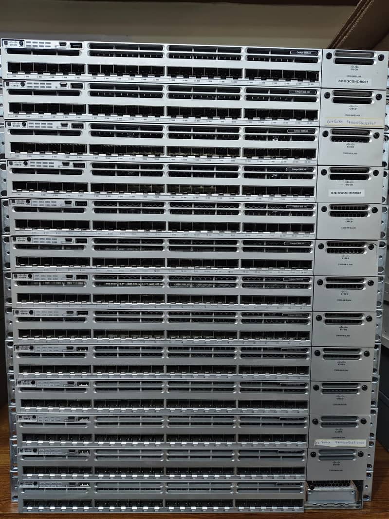 Cisco 3850-24S-S Switch 9