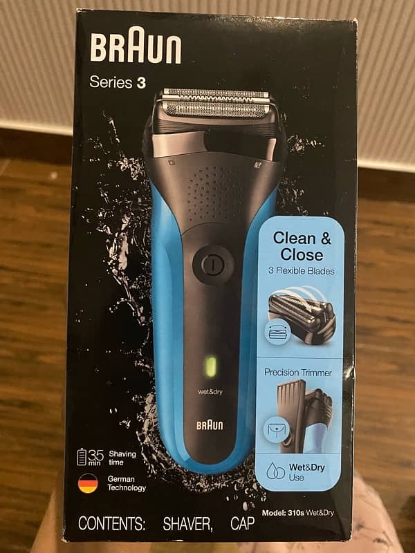 Braun Shaver, series 3, model 310s 0