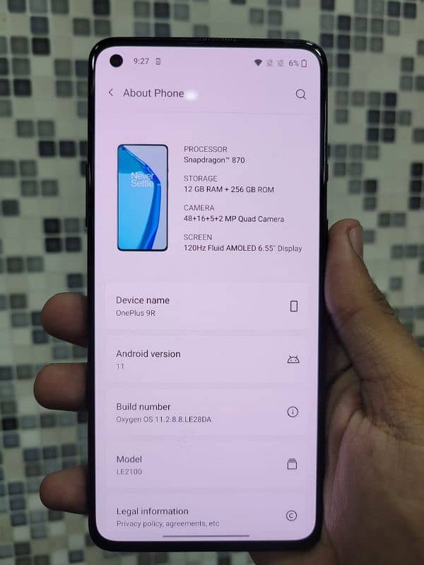 Approved OnePlus 9r 12/256 Dual sim 1