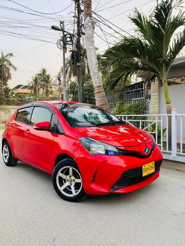 Toyota Vitz 2014 Outclass condition 7