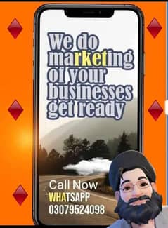 We do Marketing of your businesses