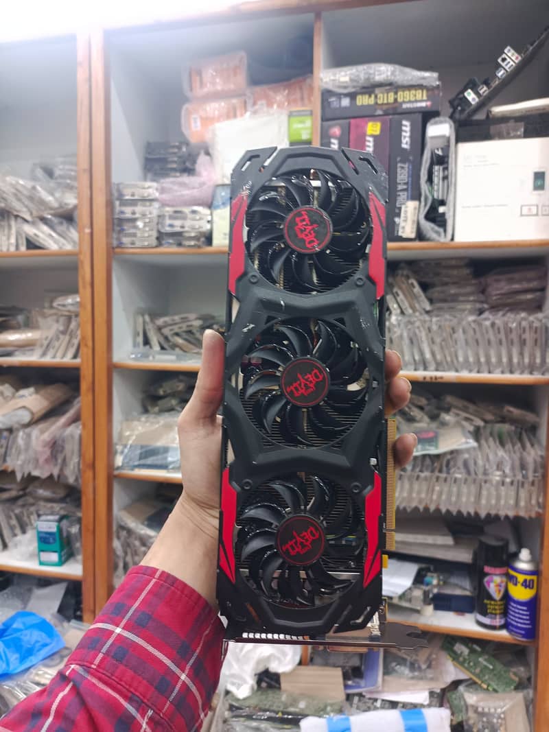 Red devil rx 480 8gb 256 bits 2