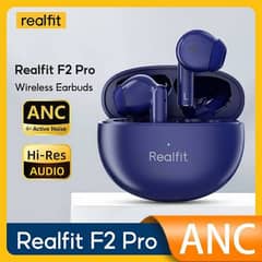 REALFIT F2 EARBUDS WITH ACTIVE NOISE CANCELATION