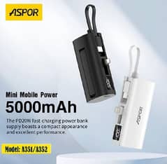 Mini portable power bank