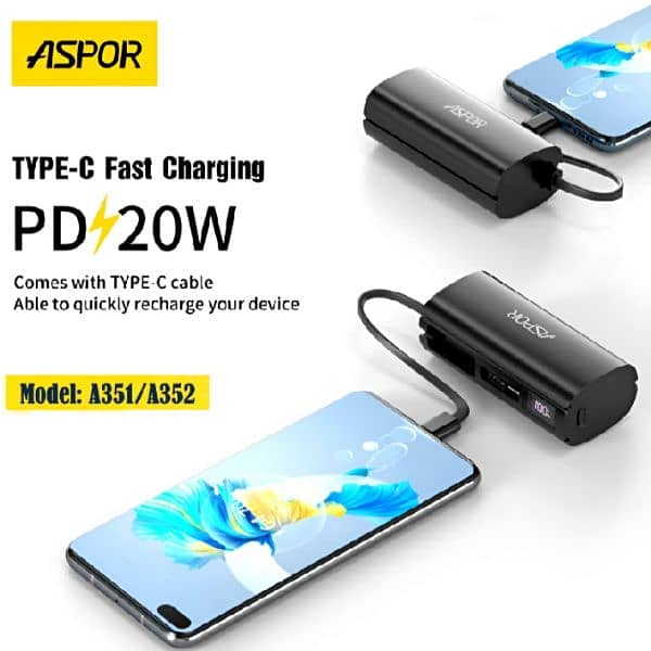 Mini portable power bank 5