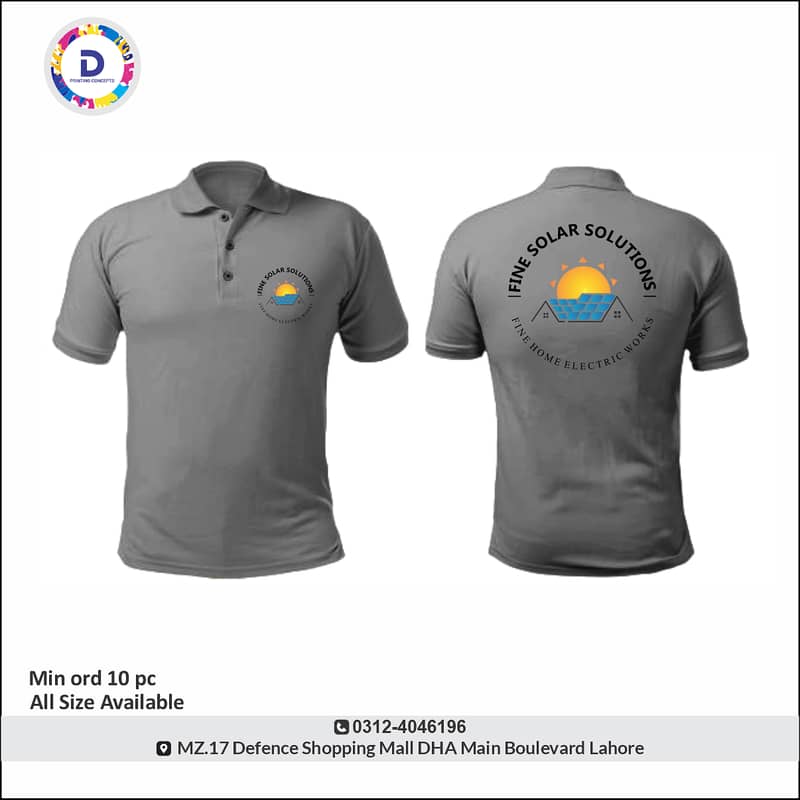 Custom logo shirts | Shirts Printing | Polo Shirt Branding | Unifoam 2