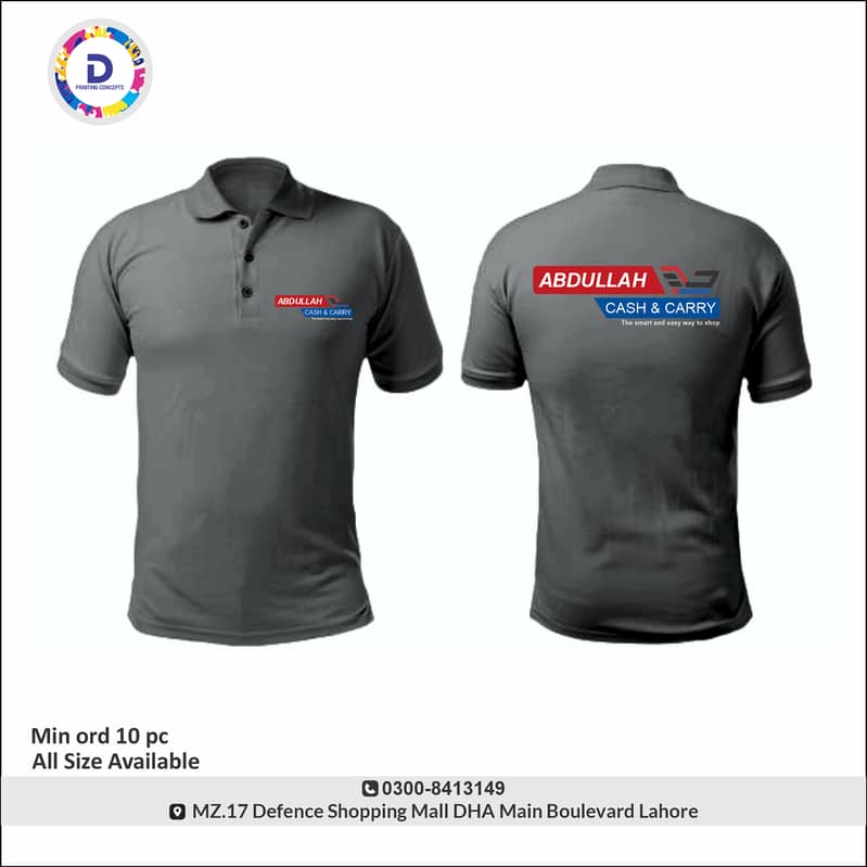 Custom logo shirts | Shirts Printing | Polo Shirt Branding | Unifoam 3