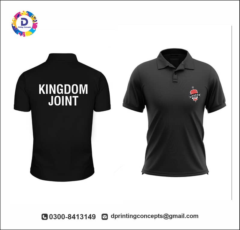 Custom logo shirts | Shirts Printing | Polo Shirt Branding | Unifoam 16