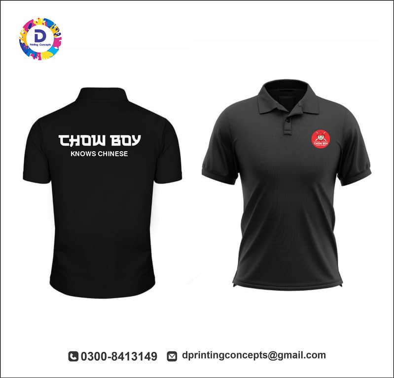 Custom logo shirts | Shirts Printing | Polo Shirt Branding | Unifoam 17