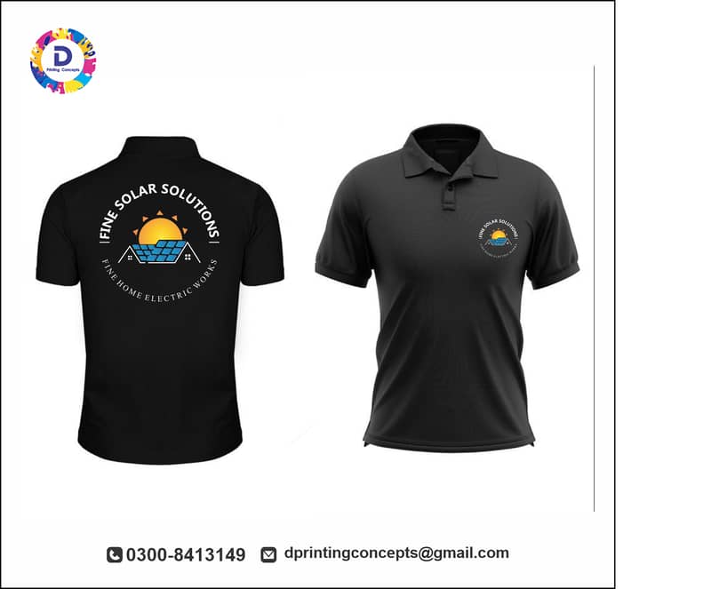 Polo Shirt /T shirt Printing / Customise Shirts /Unifoams Manufacture 4