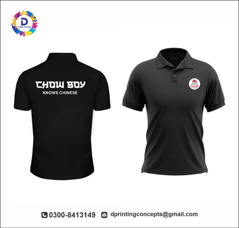 Polo Shirt /T shirt Printing / Customise Shirts /Unifoams Manufacture 13