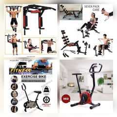 Exercise Bike Cycle & Pull Up Bar 03020062817