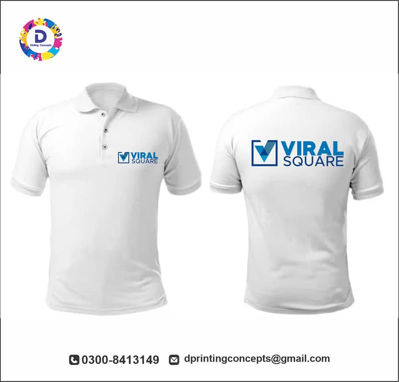 Polo Shirt /T shirt Printing / Customise Shirts /Unifoams Manufacture 2