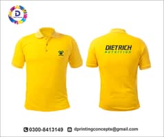 Polo Shirt /T shirt Printing / Customise Shirts /Unifoams Manufacture