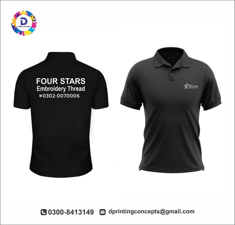 Polo Shirt /T shirt Printing / Customise Shirts /Unifoams Manufacture 4