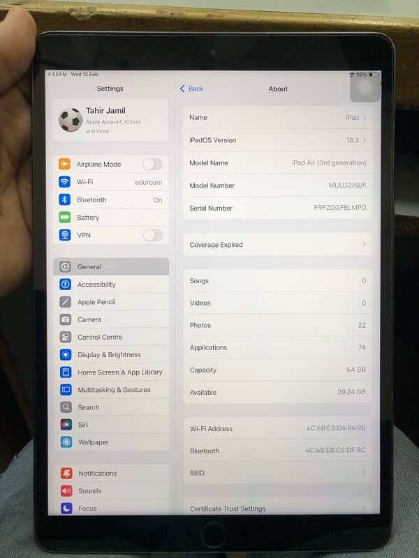 Ipad Air 3 64-GB 3