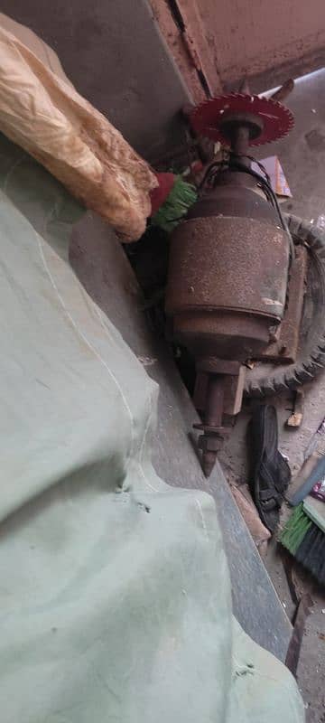 Cutter Drum Motor 2 sided 1