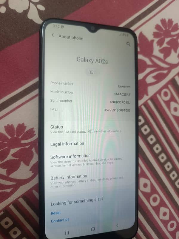 Samsung galaxy A02s Non pta 2