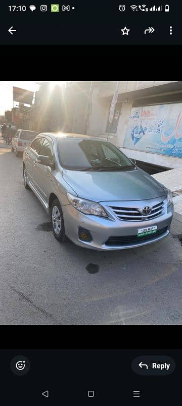 Toyota Corolla GLI 2011 (0312 7486389) 1