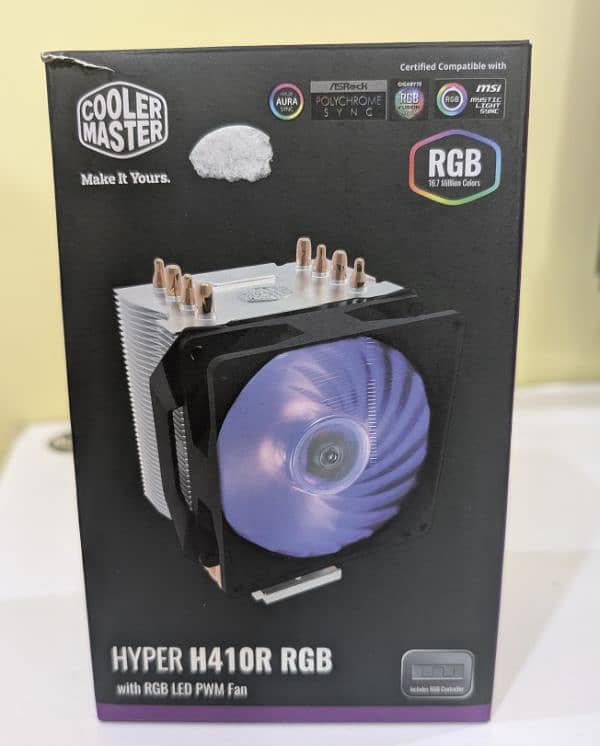 Intel Core i5-12400F + Cooler Master Hyper H410E RGB 8