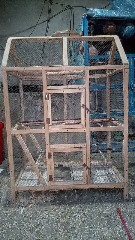 Cage Khudda Pinjra 03008658689 budgie Australian Hen Parrot 4