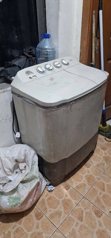 LG washing machine + dryer whatsap deal only 0