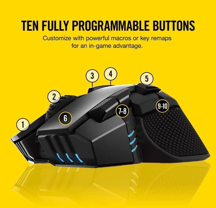 Corsair Ironclaw with dongle 10/10 Bluetooth suportted 2