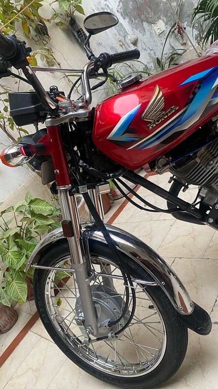 Honda Cg 125 2023/24 All Punjab Number Fresh condition bike 15