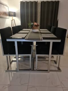 Elegant Dining & Center Table Set for Sale