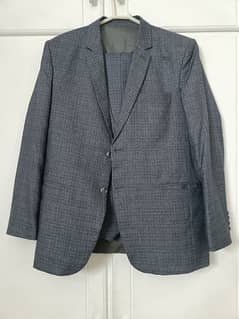 3 PC textured suit ( worn twice )