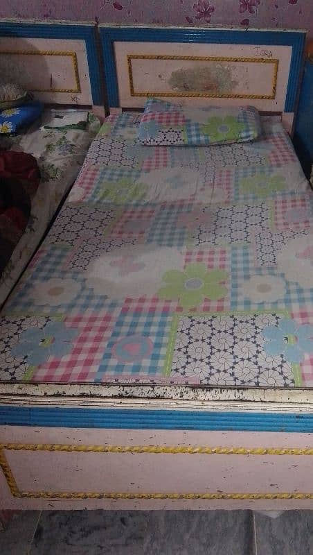 single bed with mattress for children | 5 beds available 8