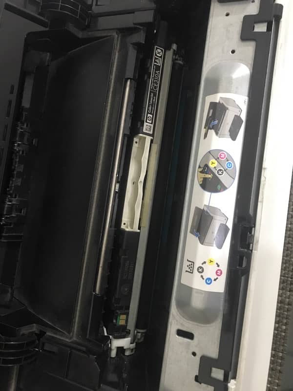 hp laser jet printer cp1025nw 2