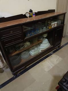 pure wooden showcase for sale