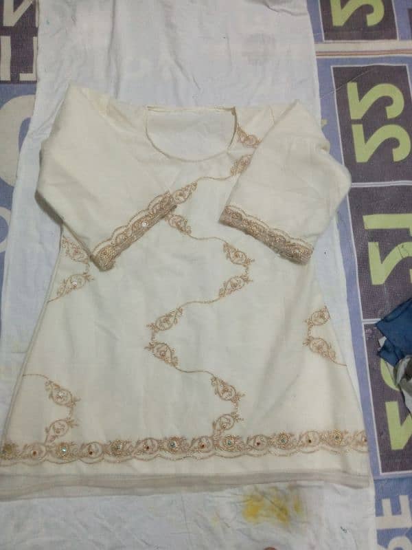 embroidery unstitched women cloth 2