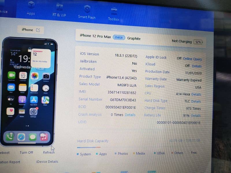 iPhone 12 Pro Max 256GB Non Pta 5