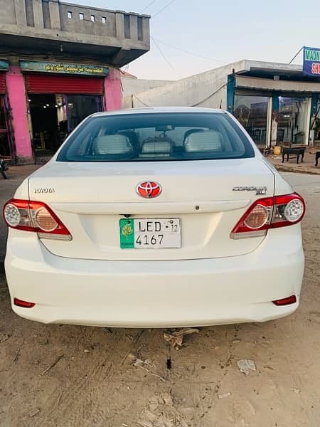 Toyota Corolla XLI 2012 1