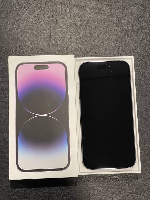 IPHONE 14 PRO MAX 256GB PURPLE PTA APPROVED 1