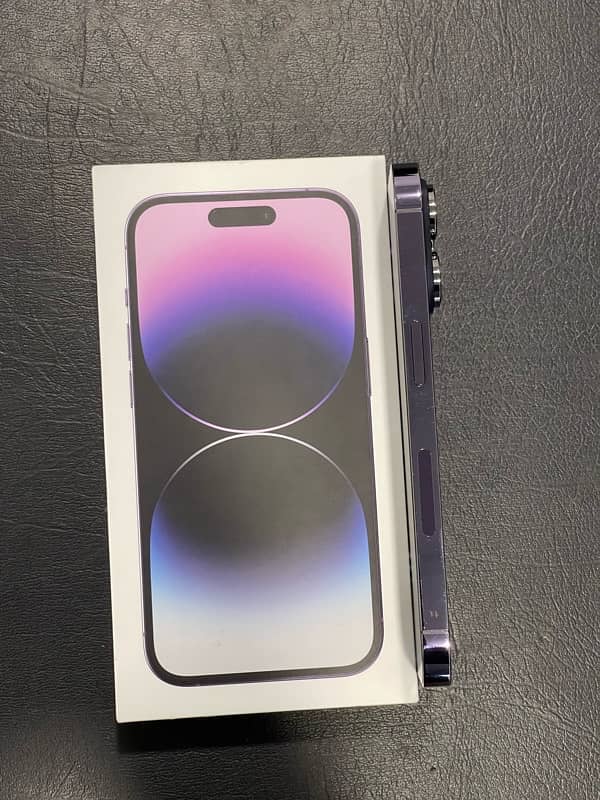 IPHONE 14 PRO MAX 256GB PURPLE PTA APPROVED 3