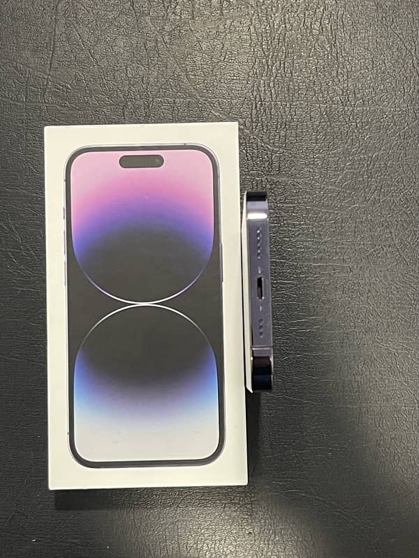 IPHONE 14 PRO MAX 256GB PURPLE PTA APPROVED 4