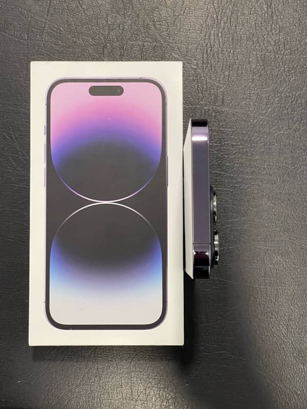 IPHONE 14 PRO MAX 256GB PURPLE PTA APPROVED 5