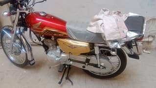 HONDA CG 125 SPECIAL EDITION GOLD