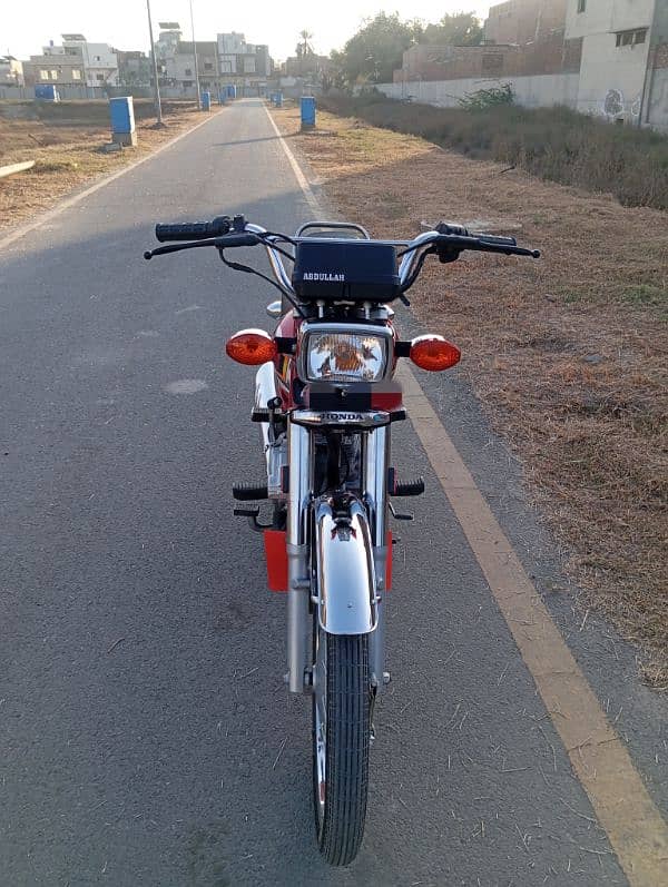 Honda 125 2025 all Punjab registered 3