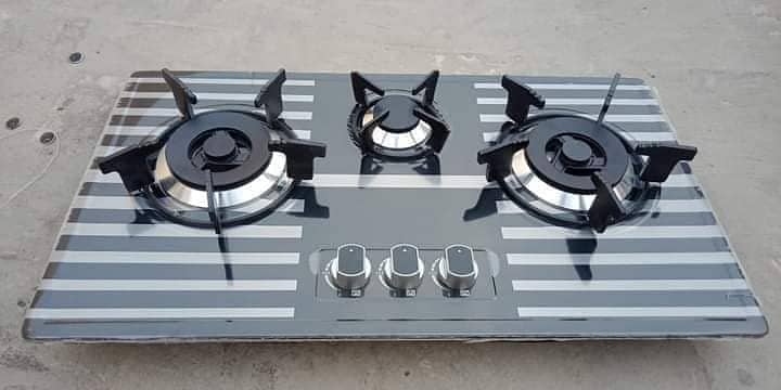 3 Burner Heavy Stainless Steel Hob STOVE 2