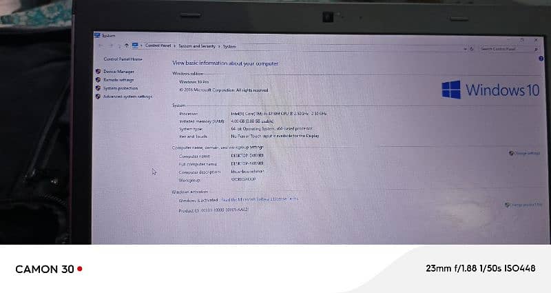 Dell Laptop Core i5 4 sale 2